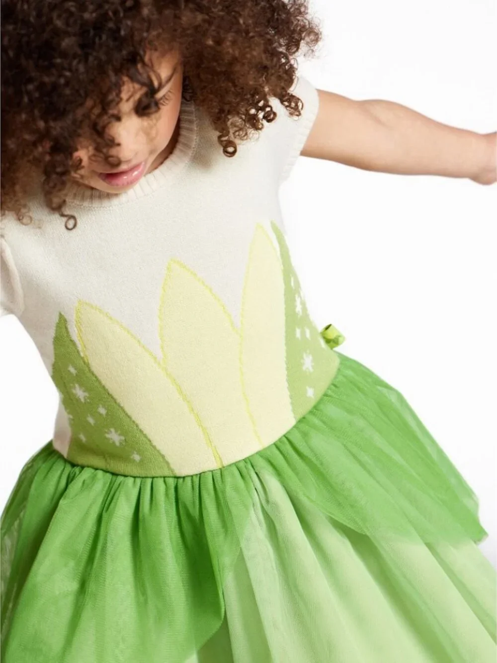 Disney Princess Tiana The Princess and the Frog sweather dress